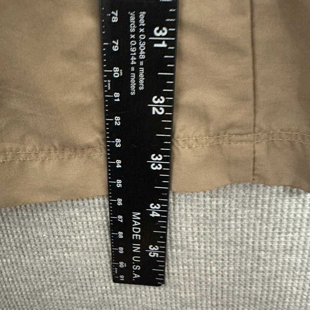 REI Convertible Hiking Cargo Pants Khaki Tan Zip Off Shorts Womens Size 32x33.5 - Picture 4 of 16